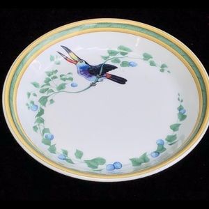 Hermes Toucan porcelain Plate